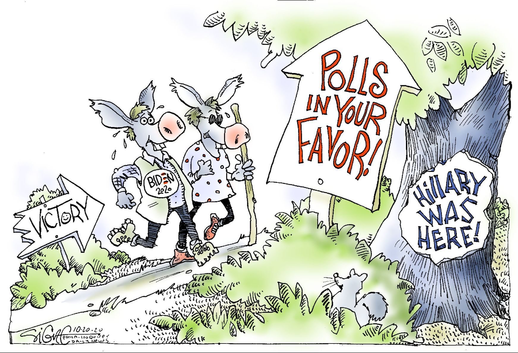 Signe Wilkinson cartoon